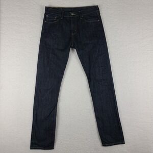 Levi's 508 Jeans Mens 30x32 Regular Tapered Fit Blue‎ Dark Wash